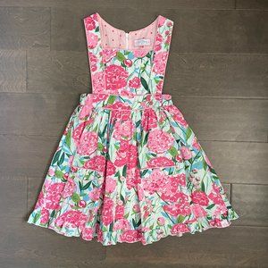 SweetHoney pink peony dress size 6